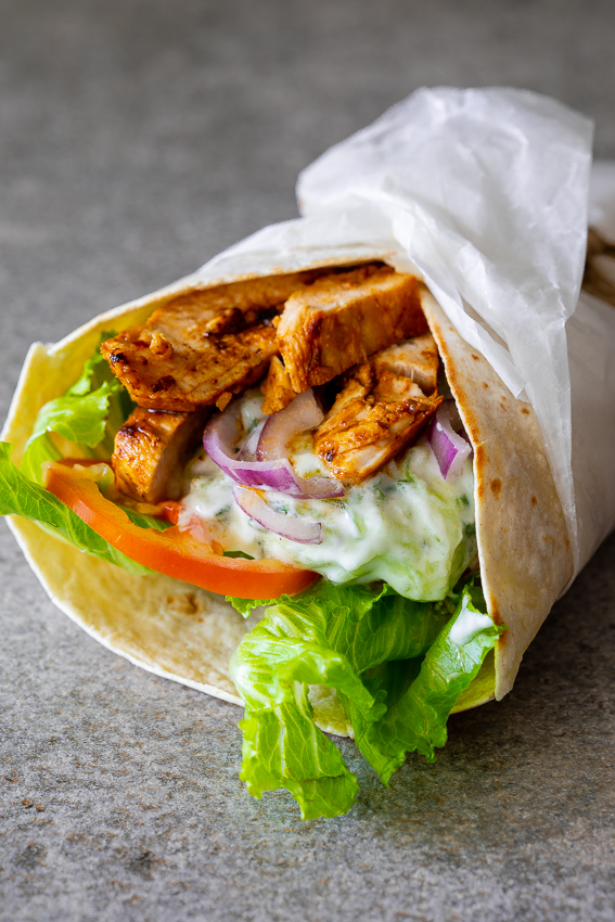 Ultimate Greek Marinade for Chicken (Wraps) - A Healthy Slice of Life