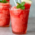 Watermelon frozen gin and tonic