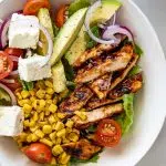 BBQ chicken salad