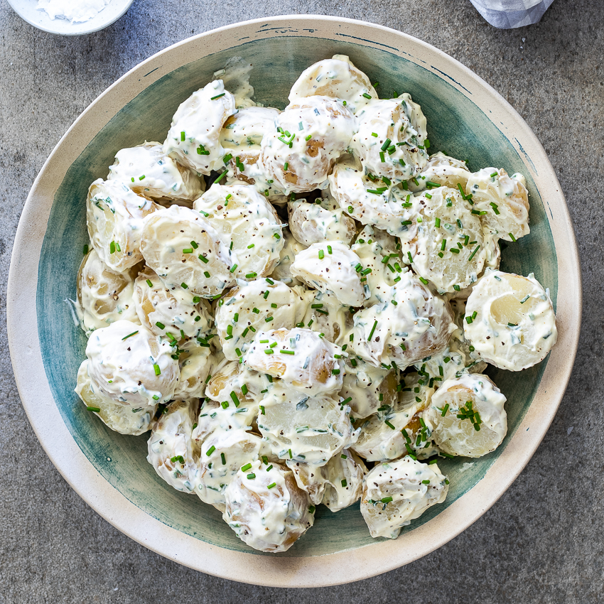 Easy Sour Cream Potato Salad Simply Delicious