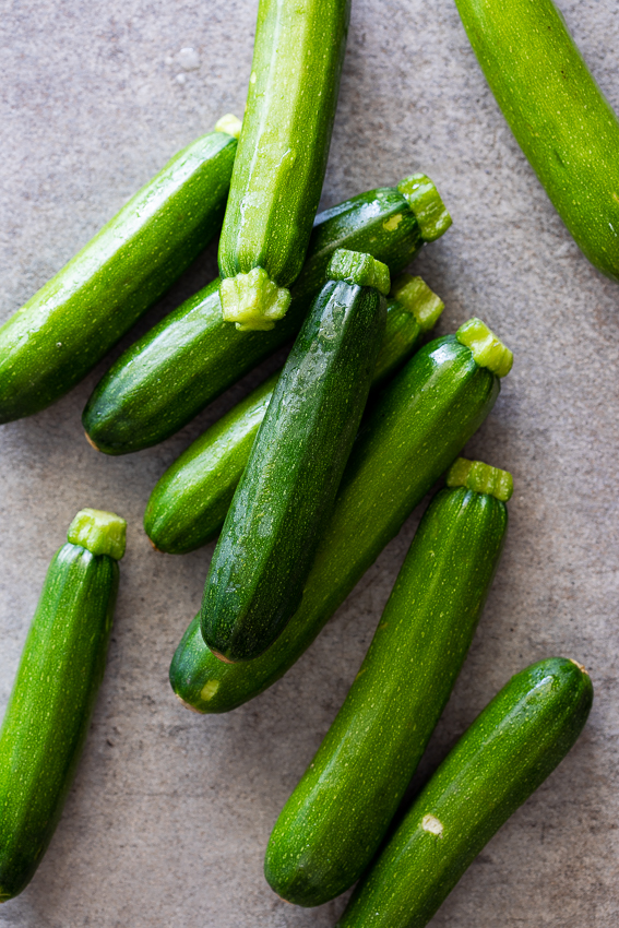 Raw zucchini