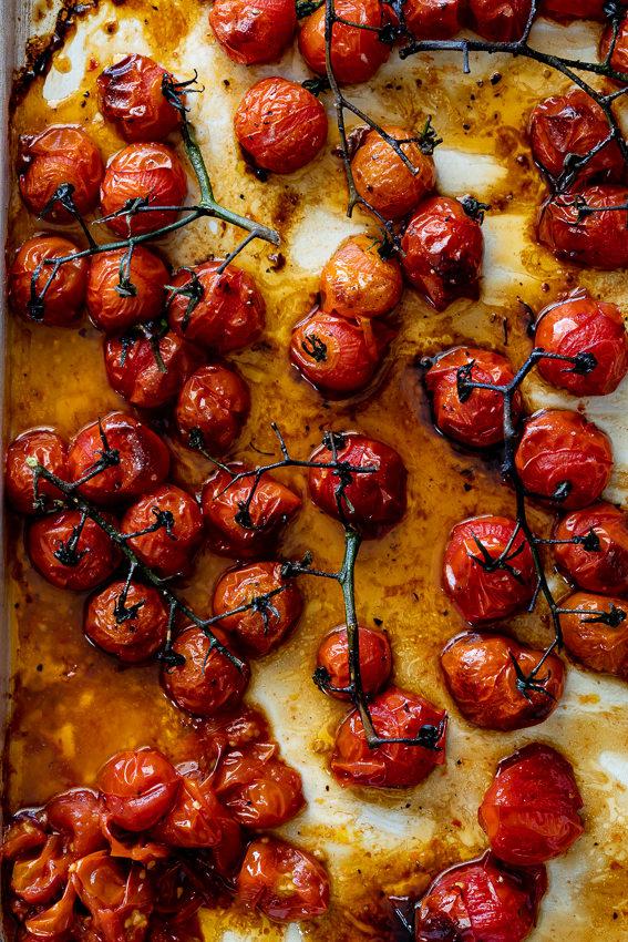 Roasted cherry tomatoes