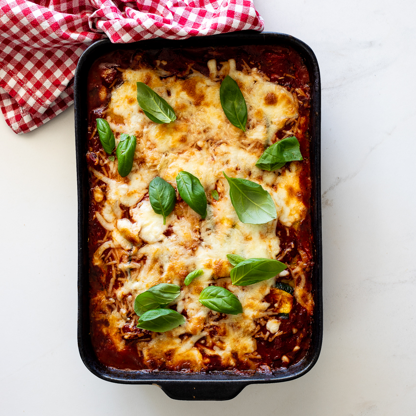 Easy Zucchini Parmesan