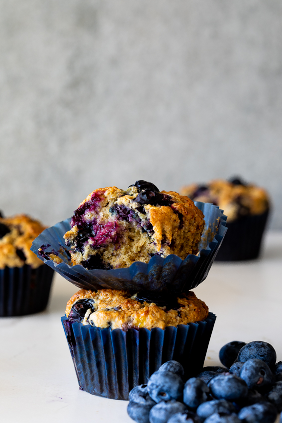 Easy Healthy Blueberry Muffins Simply Delicious