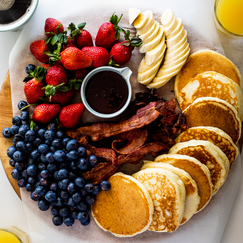 Pancake breakfast board - Simply Delicious