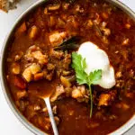 Vegetable beef soup