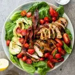 Grilled chicken BLT salad
