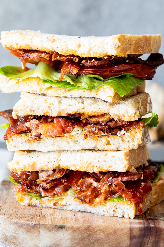 The ultimate BLT sandwich