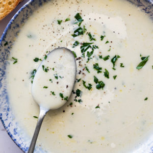 Potato leek soup