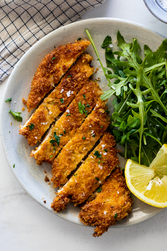 Crispy Chicken Schnitzel