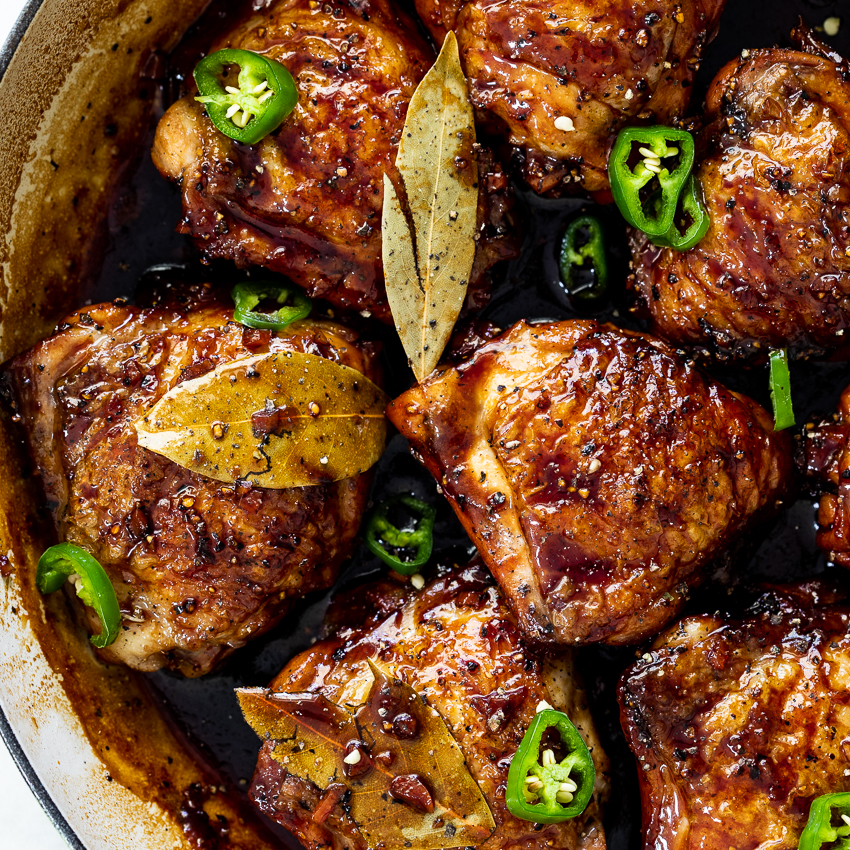 image of Easy Chicken Adobo recipe by Simply Delicious