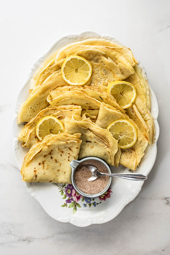 Easy French crepes 