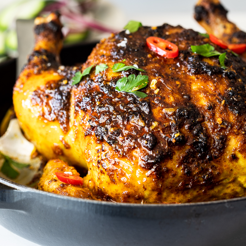 Indian spiced store chicken