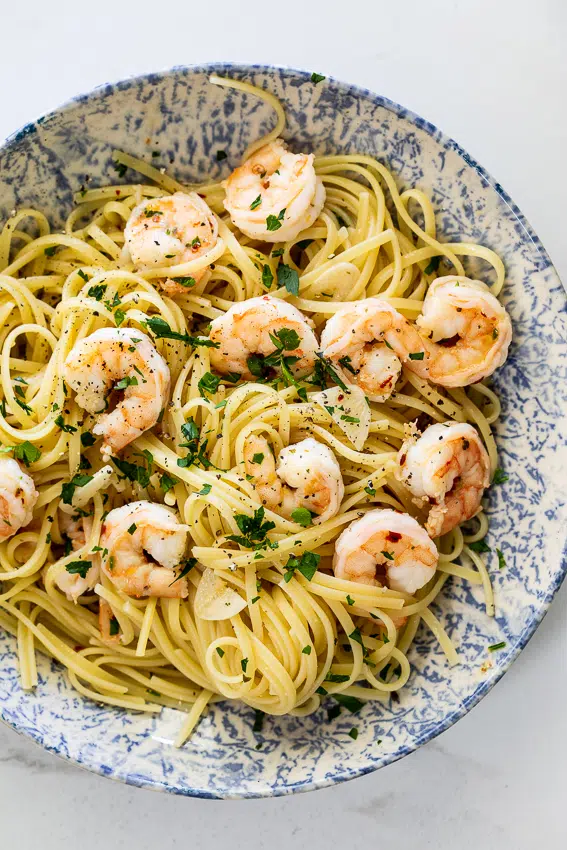 Shrimp Aglio e Olio