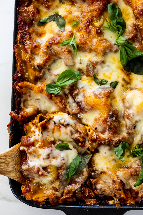 Vegetarian lasagna with basil pesto and ricotta Simply Delicious