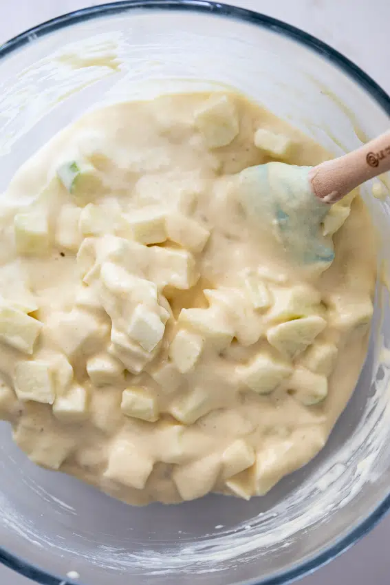 Apple fritter batter