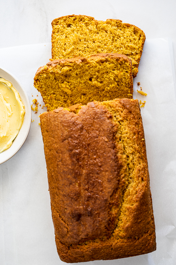 Healthyish pumpkin bread 