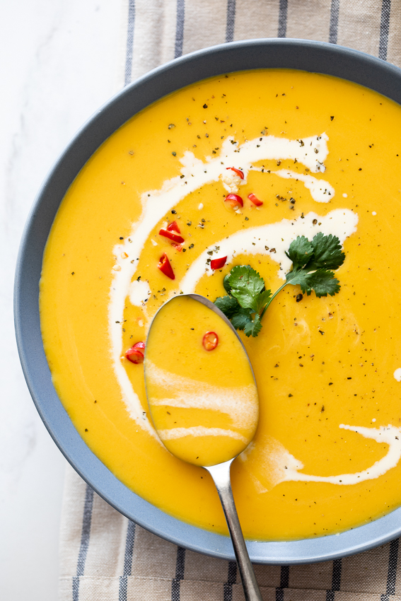 Lush Blended Soups for the Fall