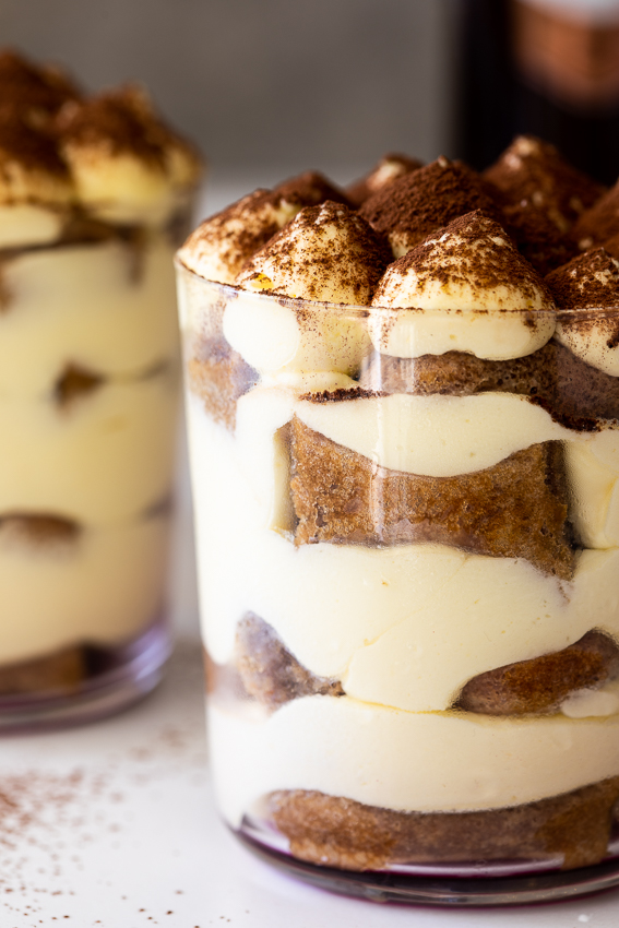 Tiramisu with Amarula.