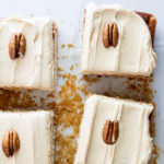 Banana Cake with Peanut butter frosting