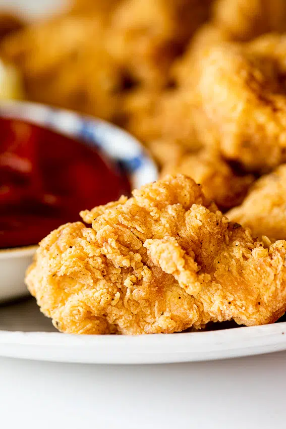 Crispy chicken nuggets