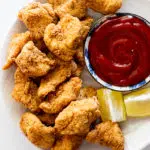 Homemade chicken nuggets