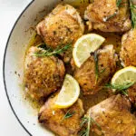 Easy Rosemary Lemon Chicken Thighs