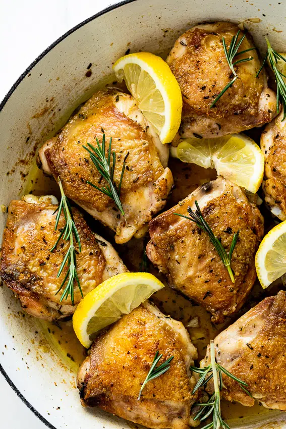 Rosemary lemon chicken thighs
