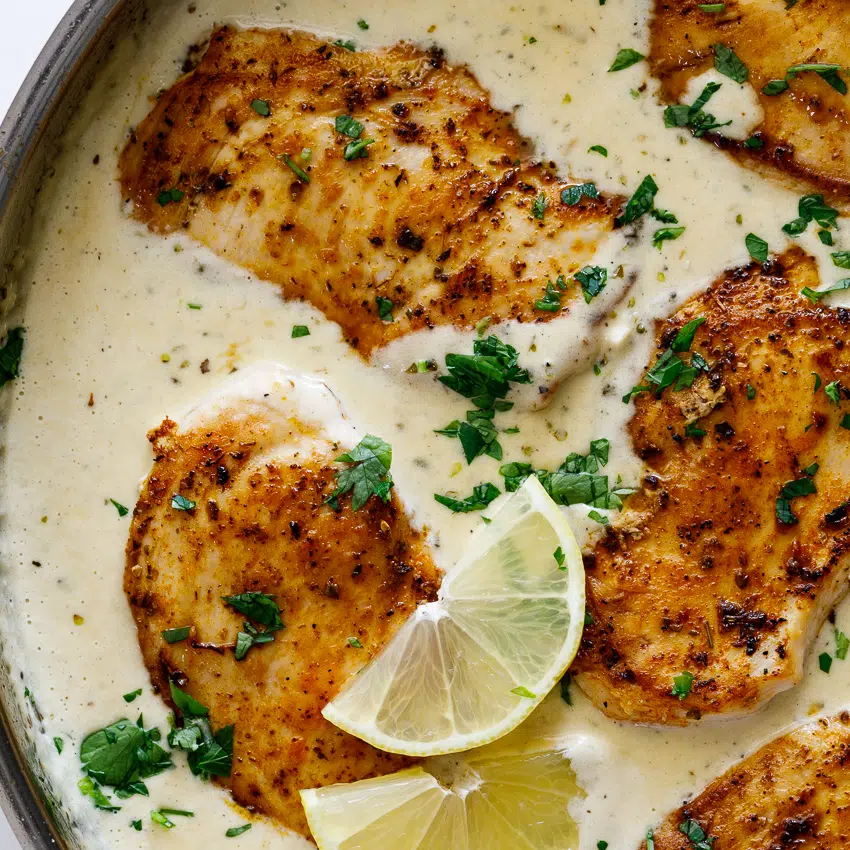 Creamy Parmesan Lemon Chicken