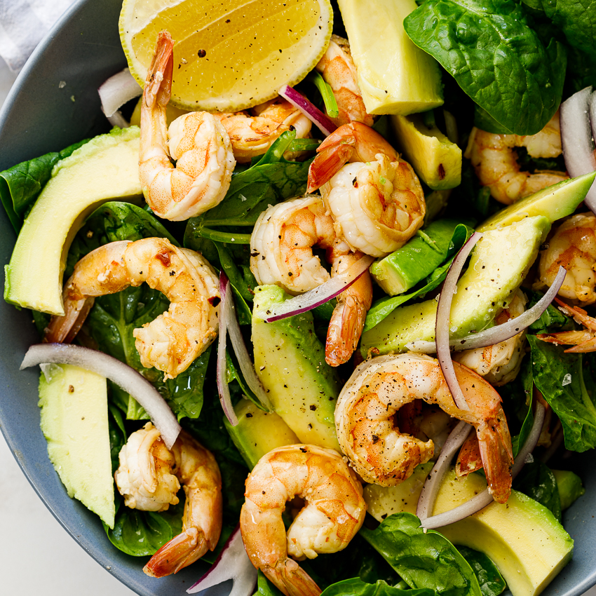 Shrimp marinade shop for salad