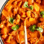 Easy chicken potato curry
