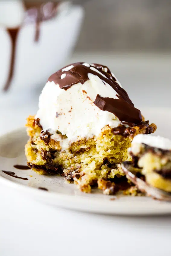 Easy one-bowl chocolate chip cookie cups