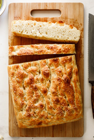 Easy focaccia bread