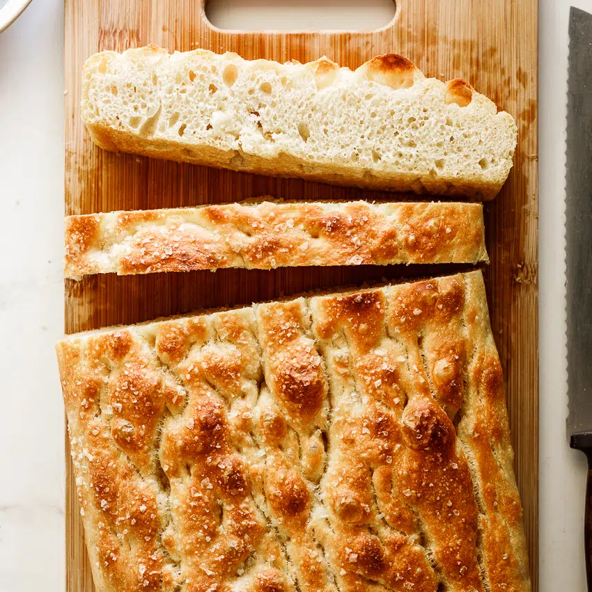 Easy focaccia bread