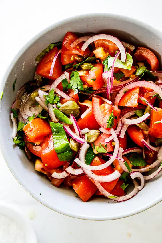 Easy tomato salad
