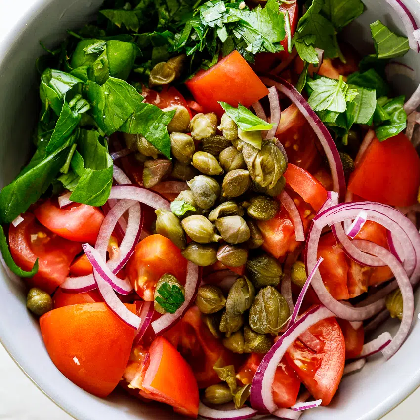 Easy tomato salad