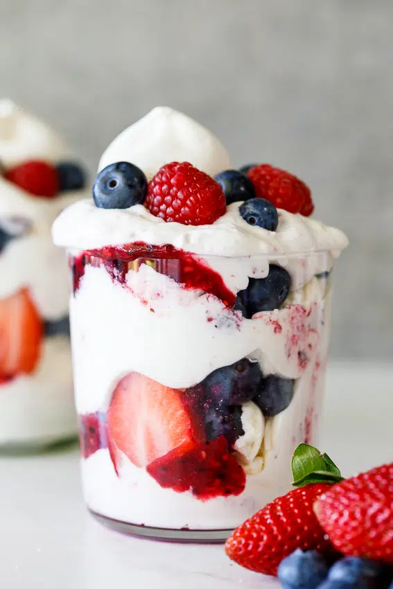 Fresh berry Eton mess