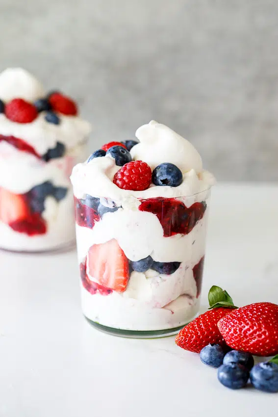 Fresh berry Eton mess