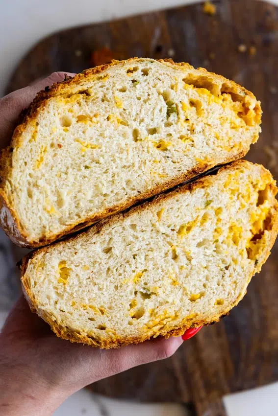 Jalapeño cheese bread