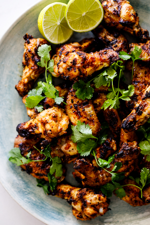 Tandoori grilled chicken wings - Simply Delicious