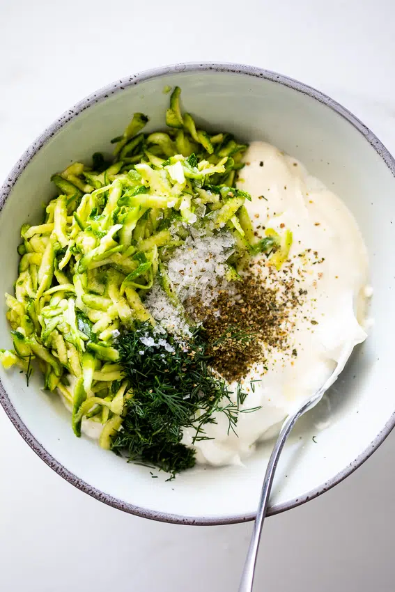 zucchini tzatziki