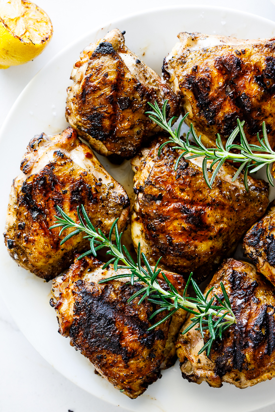 Easy grilled chicken thighs 