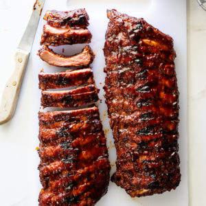 Sticky BBQ ribs