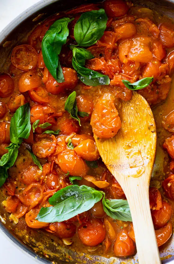 Cherry tomato pasta sauce