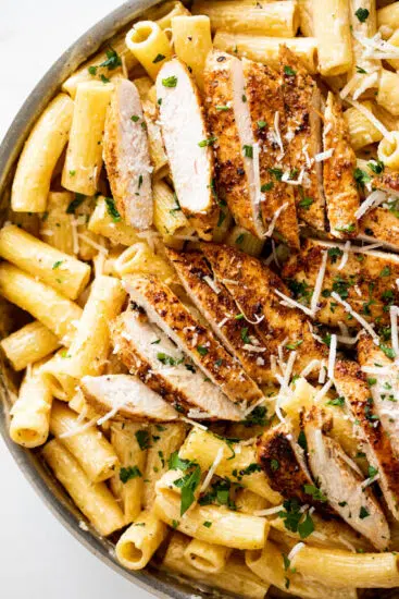 Easy Cajun chicken pasta