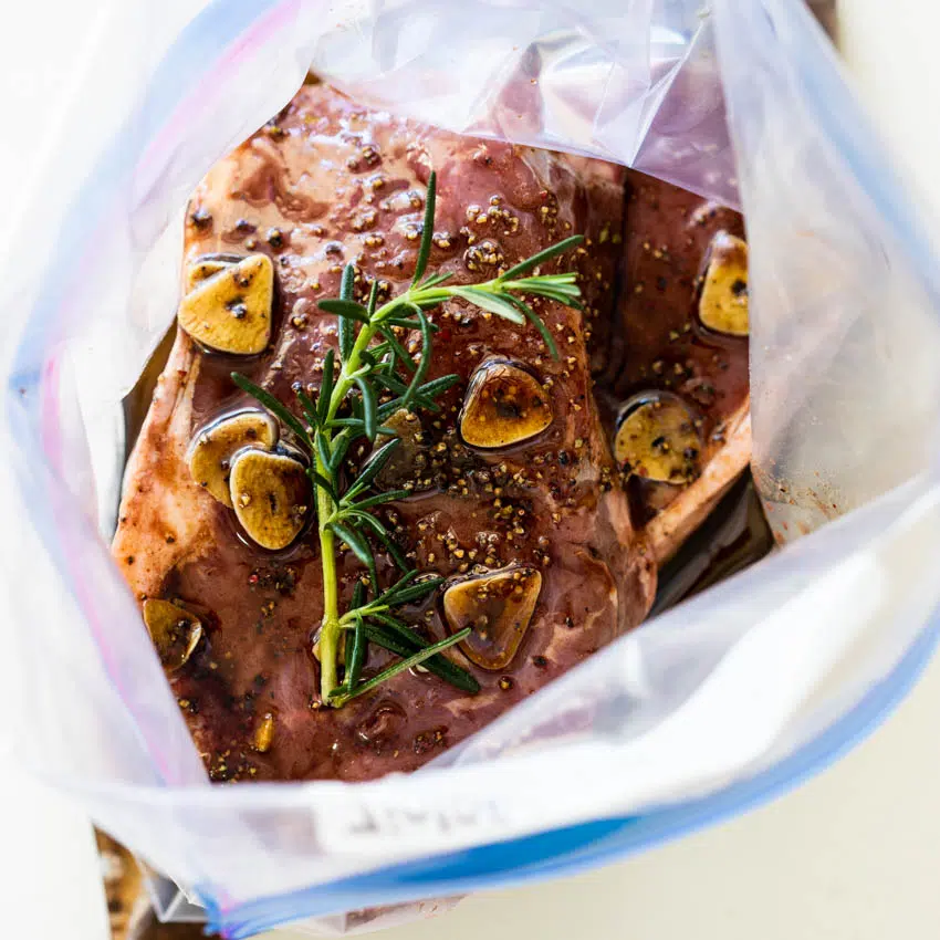 Easy Salt and pepper Balsamic steak marinade