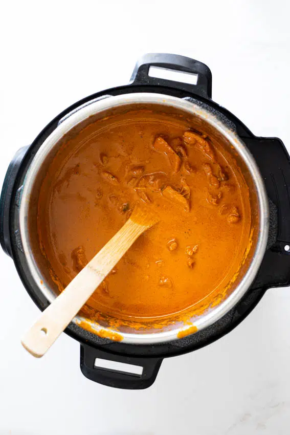 Instant Pot Butter Chicken.