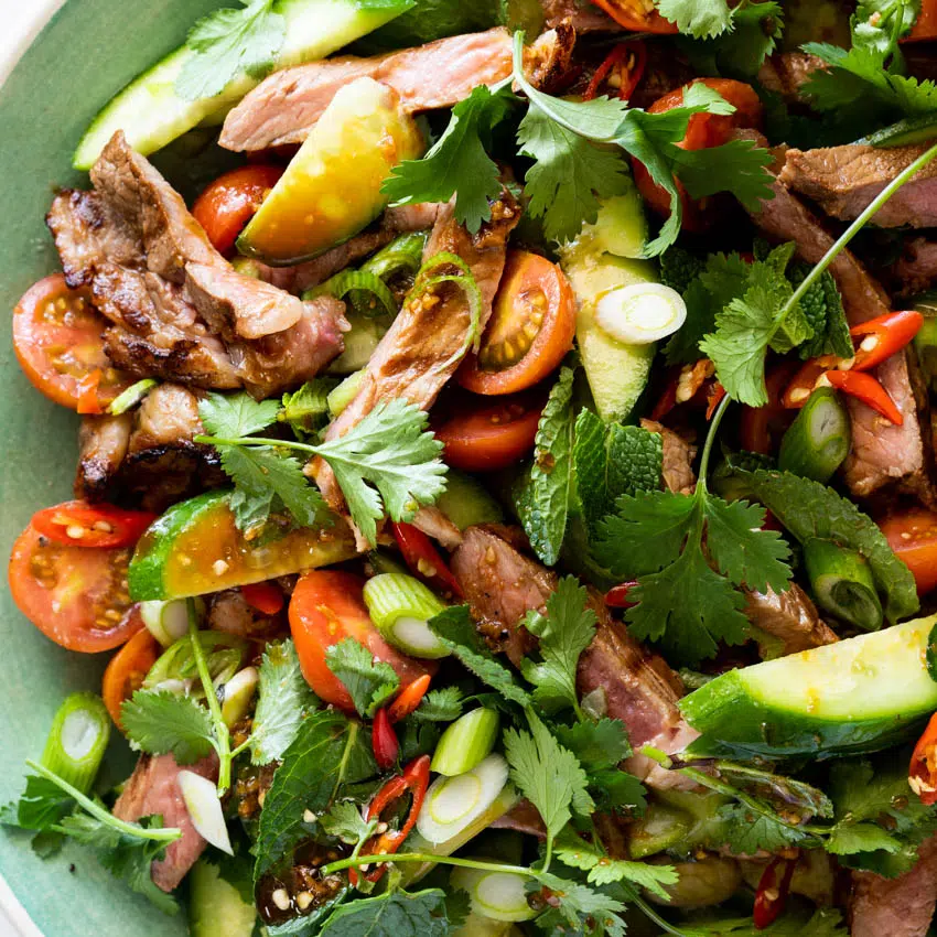 Thai beef salad