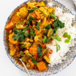 Easy creamy vegetable curry