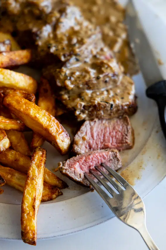 Steak au Poivre